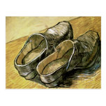 Van Gogh Pair of Leather Clogs Postcards