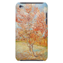 Van Gogh Pink Peach Tree in Blossom iPod Case iPod Touch Cases