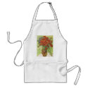 Van Gogh Poppies aprons