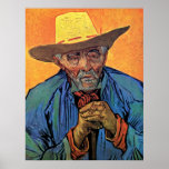 Van Gogh Portrait Of Patience Escalier Poster posters