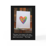 Van Gogh Quote "Artistic" Valentine's Day Card