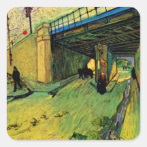 Van Gogh Railway Bridge, Avenue Montmajour, Arles Sticker
