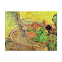 Van Gogh; Raising of Lazarus (after Rembrandt) Post Card