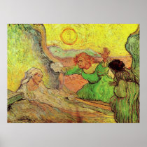 Van Gogh; Raising of Lazarus (after Rembrandt) Print