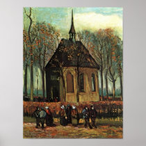 Van Gogh Reformed Church in Nuenen Poster