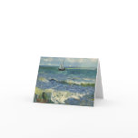 Van Gogh Seascape at Saintes-Maries cards