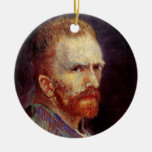 Van Gogh Self Portrait Christmas Tree Ornament