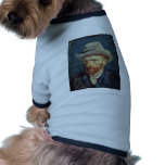 Van Gogh Self-Portrait with Grey Felt Hat pet clothing