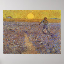 VAN GOGH - SOWER WITH SETTING SUN