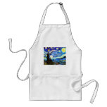Van Gogh Starry Night aprons