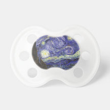 Van Gogh Starry Night Baby Pacifiers