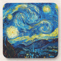 Van Gogh Starry Night Beverage Coaster