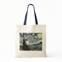 Van Gogh Starry Night Canvas Bags