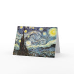 Van Gogh Starry Night cards