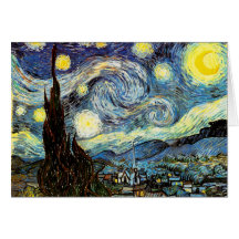 Van Gogh Starry Night Cards