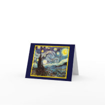 Van Gogh Starry Night Greeting Card