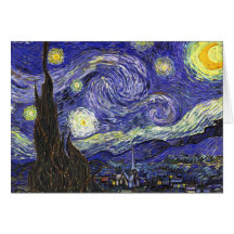 Van Gogh Starry Night Greeting Cards