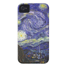 Van Gogh Starry Night iPhone 4 Case-Mate Cases