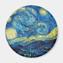 Van Gogh Starry Night Magnet