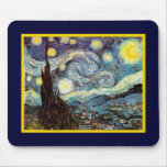 Van Gogh Starry Night Mouse Pad