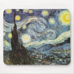 Van Gogh Starry Night mousepads