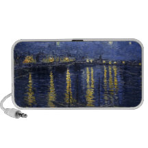 Van Gogh Starry Night Over The Rhone Mini Speakers