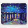 Van Gogh Starry Night over the Rhone Mousepad