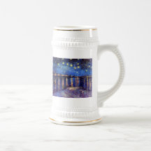 Van Gogh Starry Night Over The Rhone Mug