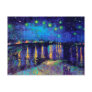 Van Gogh Starry Night over the Rhone Post Cards
