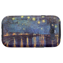 Van Gogh; Starry Night Over the Rhone, Vintage Art