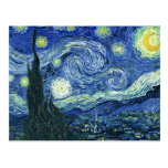 Van Gogh Starry Night Postcards