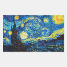 Van Gogh Starry Night Stickers