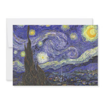 Van Gogh Starry Night, Vintage Post Impressionism