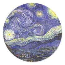 Van Gogh Starry Night, Vintage Post Impressionism