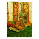 Van Gogh Still Life Decanter Lemons Plate cards
