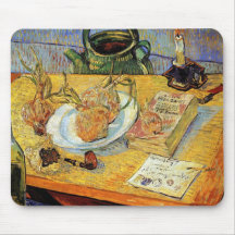 Van Gogh - Still Life Drawing Board Mouse Pad