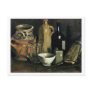 Van Gogh Still Life Pottery, Beer Glass and Bottle Post Card