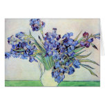 Van Gogh Still Life: Vase with Irises Cards