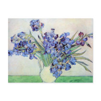 Van Gogh Still Life: Vase with Irises Postcards