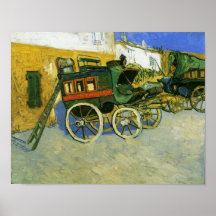 Van Gogh Tarascon Diligence Poster