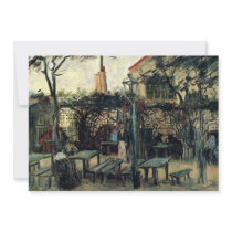 Van Gogh; Terrace of a Cafe on Montmartre Invite
