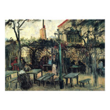 Van Gogh; Terrace of a Cafe on Montmartre Invite