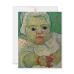 Van Gogh; The Baby Marcelle Roulin invitations