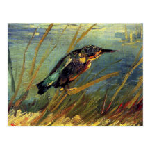 Van Gogh The Kingfisher Postcard