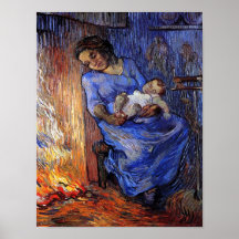 Van Gogh The Man Is At Sea Poster