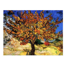 Van Gogh The Mulberry Tree Postcard
