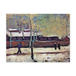 Van Gogh - The Old Station At Eindhoven Postcards