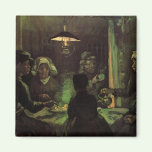 Van Gogh; The Potato Eaters, Vintage Impressionism magnets