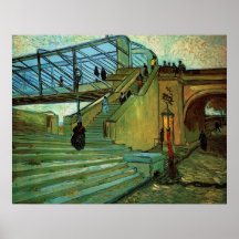 Van Gogh; The Trinquetaille Bridge Poster
