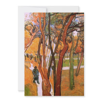 Van Gogh The Walk: Falling Leaves Personalised Announcement